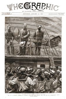 'The Graphic, Front Cover Saturday January 25. 1890 1890. Creator: Charles Edwin Fripp
