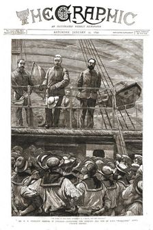 'The Graphic, Front Cover Saturday January 25. 1890 1890. Creator: Charles Edwin Fripp