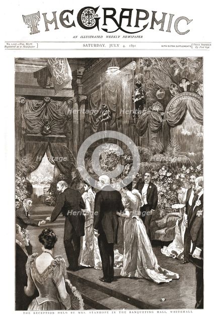 ''The Graphic, Front Cover Saturday, July 4, 1891', 1891. Creator: Unknown.