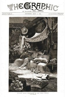 'The Graphic, Front Cover Saturday July 5, 1890 1890. Creator: Unknown