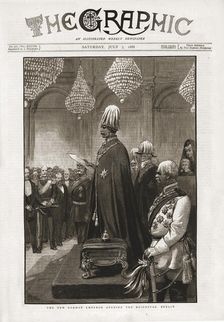 'The Graphic, Front Cover Saturday July 7th. 1888 1888. Creator: Unknown