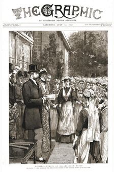 'The Graphic, Front Cover Saturday July 12, 1890 1890. Creator: Unknown