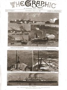 'The Graphic, Front Cover Saturday July 14th. 1888 1888. Creator: Unknown