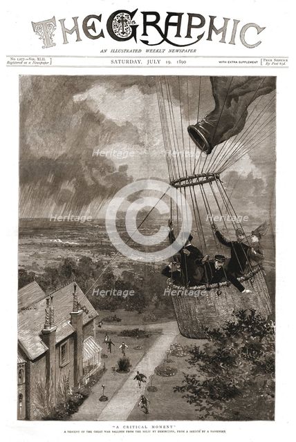 ''The Graphic, Front Cover Saturday July 19, 1890', 1890. Creator: Unknown.
