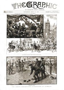 'The Graphic, Front Cover Saturday July 28th. 1888 1888. Creator: Unknown