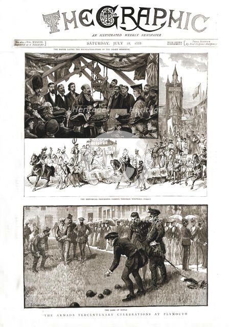 ''The Graphic, Front Cover Saturday July 28th. 1888', 1888. Creator: Unknown.