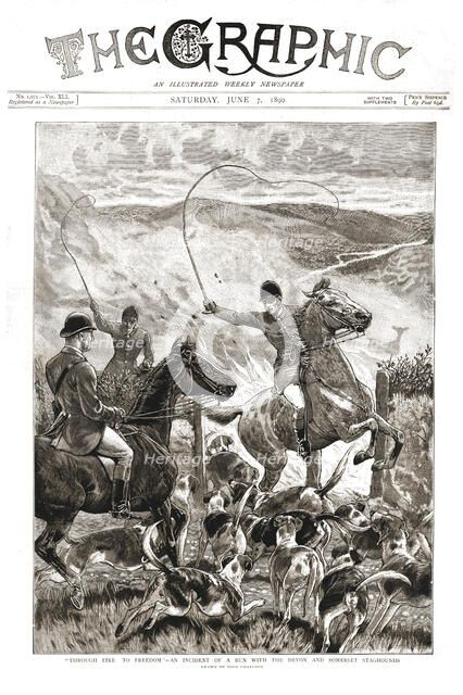 ''The Graphic, Front Cover Saturday June 7, 1890', 1890. Creator: Unknown.