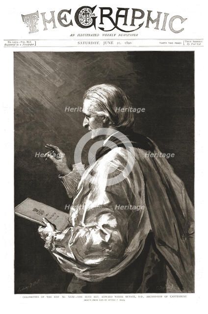 ''The Graphic, Front Cover Saturday June 21, 1890', 1890. Creator: Unknown.