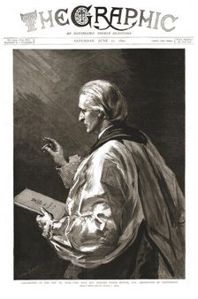 'The Graphic, Front Cover Saturday June 21, 1890 1890. Creator: Unknown