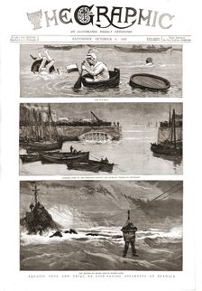 'The Graphic, Front Cover Saturday October 6. 1888 1888. Creator: Unknown