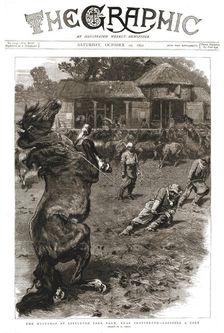 'The Graphic, Front Cover Saturday, October 10, 1891 1891. Creator: Unknown