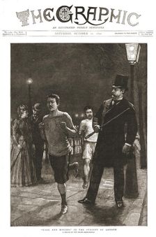 'The Graphic, Front Cover Saturday, October 11, 1890 1890. Creator: Unknown