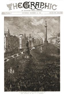 'The Graphic, Front Cover Saturday, October 17, 1891 1891. Creator: Unknown