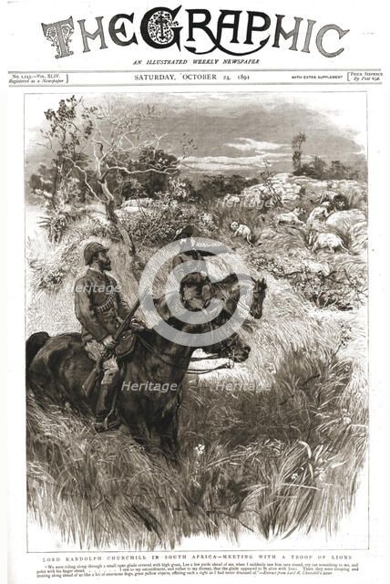 ''The Graphic, Front Cover Saturday, October 24, 1891', 1891. Creator: Unknown.