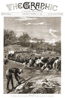 'The Graphic, Front Cover Saturday, October 25, 1890 1890. Creator: Unknown