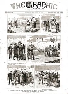 'The Graphic, Front Cover Saturday October 27. 1888 1888. Creator: Unknown