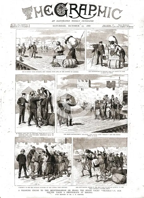 ''The Graphic, Front Cover Saturday October 27. 1888', 1888. Creator: Unknown.