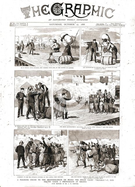 ''The Graphic, Front Cover Saturday October 27. 1888', 1888. Creator: Unknown.