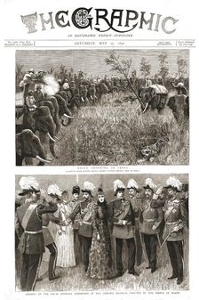 'The Graphic, Front Cover Saturday May 17, 1890 1890. Creator: Unknown