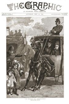 'The Graphic, Front Cover Saturday May 24, 1890 1890. Creator: Unknown