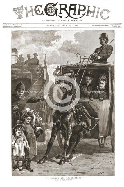 ''The Graphic, Front Cover Saturday May 24, 1890', 1890. Creator: Unknown.