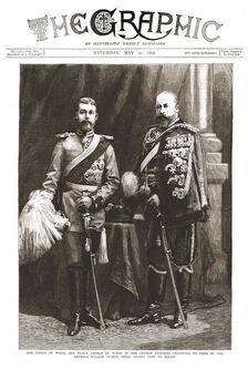 'The Graphic, Front Cover Saturday May 31, 1890 1890. Creator: Unknown