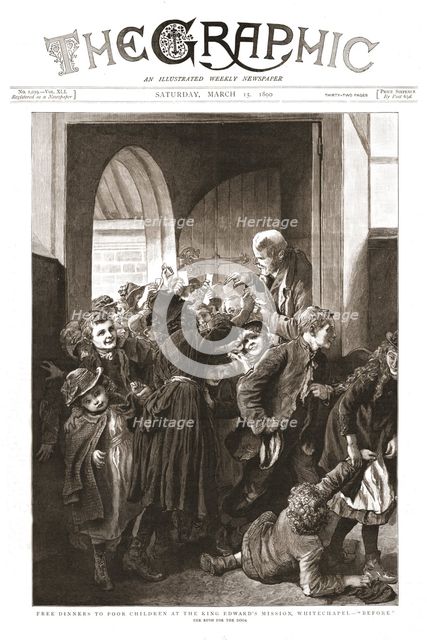 ''The Graphic, Front Cover Saturday March 15, 1890', 1890. Creator: Unknown.