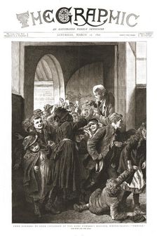 'The Graphic, Front Cover Saturday March 15, 1890 1890. Creator: Unknown