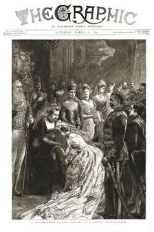 'The Graphic, Front Cover Saturday March 22, 1890 1890. Creator: Unknown