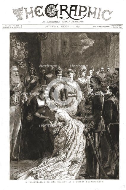 ''The Graphic, Front Cover Saturday March 22, 1890', 1890. Creator: Unknown.