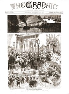 'The Graphic, Front Cover Saturday November 10. 1888 1888. Creator: Unknown