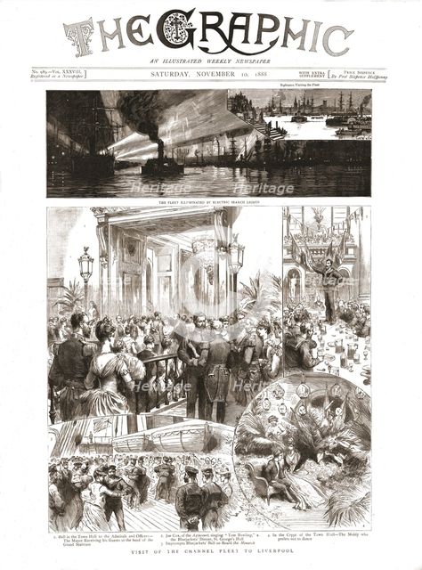 ''The Graphic, Front Cover Saturday November 10. 1888', 1888. Creator: Unknown.