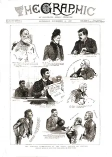 'The Graphic, Front Cover Saturday November 17. 1888 1888. Creator: Unknown