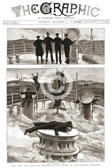 ''The Graphic, Front Cover Saturday, November 28, 1891', 1891. Creator: Unknown.