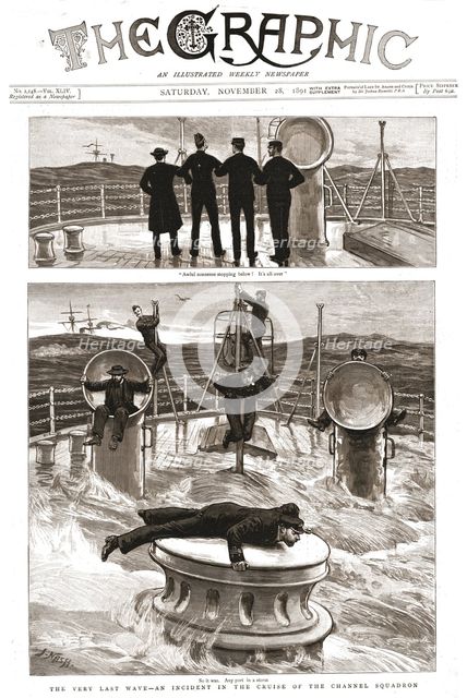 ''The Graphic, Front Cover Saturday, November 28, 1891', 1891. Creator: Unknown.