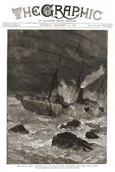 'The Graphic, Front Cover Saturday, November 29, 1890 1890. Creator: Unknown