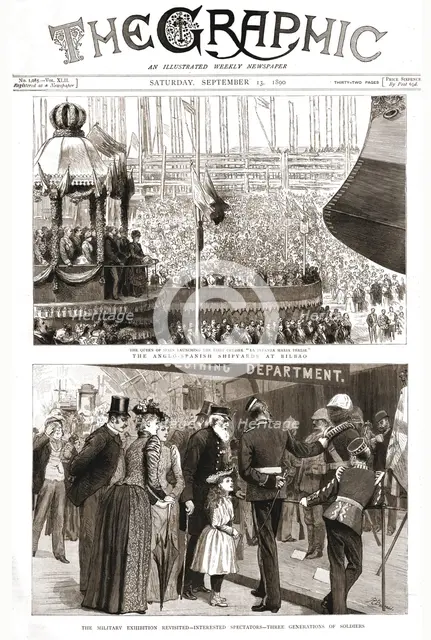 ''The Graphic, Front Cover Saturday September 13, 1890', 1890. Creator: Unknown.