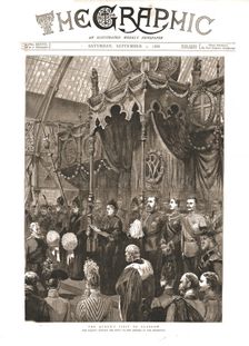 'The Graphic, Front Cover Saturday September 1st. 1888 1888. Creator: Unknown