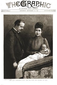 'The Graphic, Front Cover Saturday, September 26, 1891 1891. Creator: Unknown