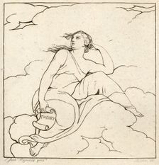 The Graphic Muse, 1806. Creator: William Blake