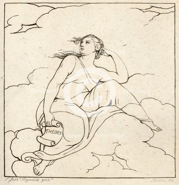 The Graphic Muse, 1806. Creator: William Blake.