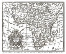The Graphic Stanley Number; Africa Before Stanley'--Map of the Continent printed 1609, published Creator: Unknown