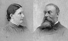 The Graphic Stanley Number; Lady Baker and Sir Samuel White Baker, F.R.S., F.R.G.S., F.R.S.A. Well Creator: Unknown
