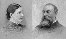 The Graphic Stanley Number; Lady Baker and Sir Samuel White Baker, F.R.S., F.R.G.S., F.R.S.A. Well Creator: Unknown