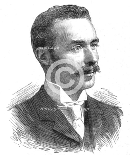 'The Graphic' Stanley Number; Mr. Joseph Thomson,F.R.G.S. ; Leader of the Royal Geographical Society Creator: Unknown.