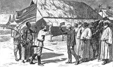 The Graphic Stanley Number; The Meeting of Livingstone and Stanley in Central Africa 1890. Creator: Unknown