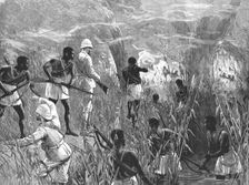 The Graphic Stanley Number; The Vanguard of the Expedition attacked by the Forest Dwarfs with Pois Creator: Unknown