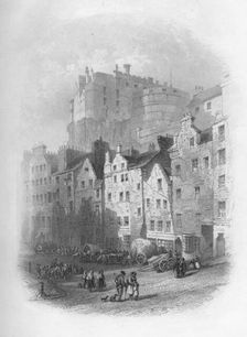 The Grass Market, Edinburgh 1859. Artist: Charles Cousen