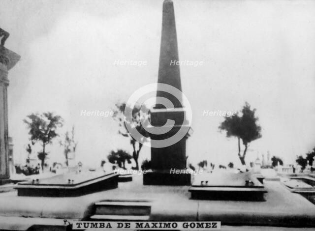 The Grave of Maximo Gomez, 1920s. Artist: Unknown