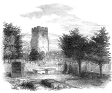 The Grave of Cook, in Rugeley Churchyard, 1856. Creator: Unknown